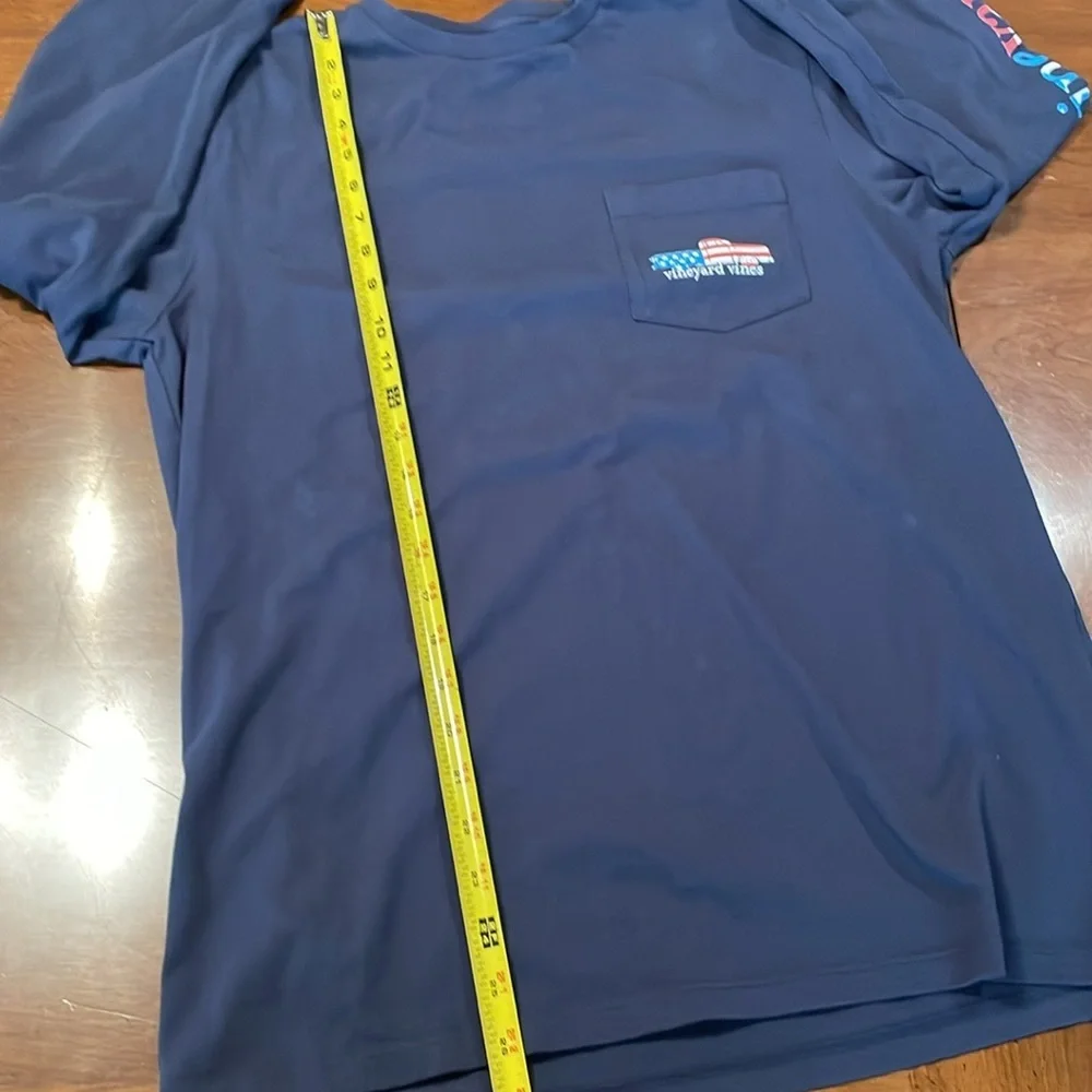 VINEYARD VINES Long Sleeved Patriotic Truck Shirt - Mens Small - Picture 9 of 10